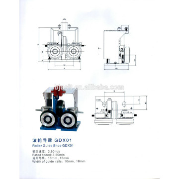 GDX01 guia de rolo elevador